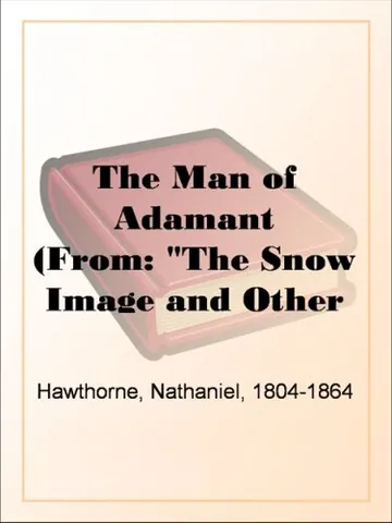 The Man of Adamant by Nathaniel Hawthorne, book cover