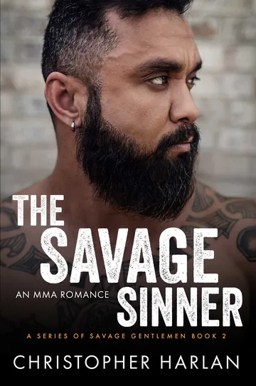 The Savage Sinner by Christopher Harlan, book cover