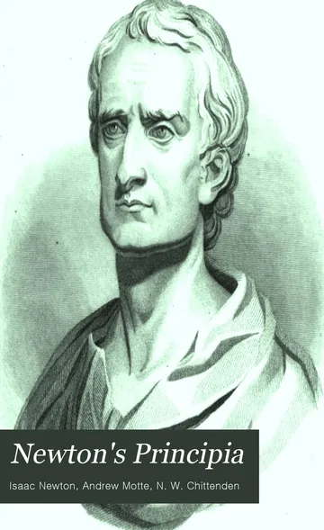 The Mathematical Principles of Natural Philosophy by Isaac Newton, book cover