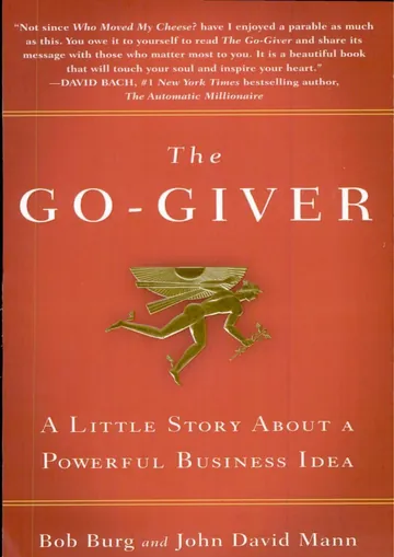 The Go-Giver by Bob Burg, book cover