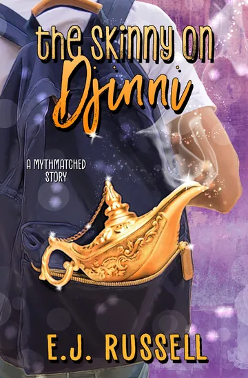 The Skinny on Djinni by E.J. Russell, book cover