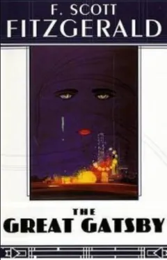 The Great Gatsby by F. Scott Fitzgerald, book cover