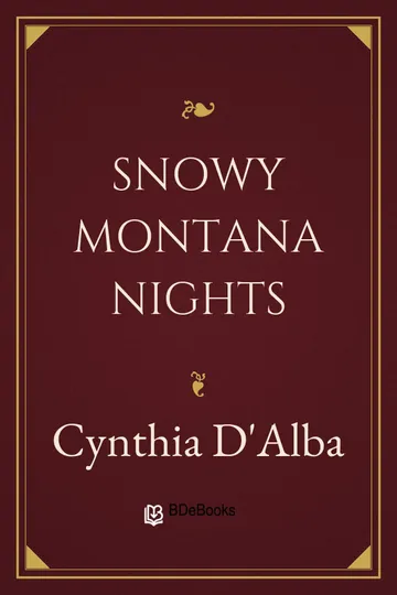 Snowy Montana Nights by Cynthia D'Alba, book cover
