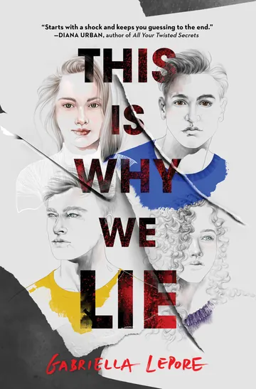 This Is Why We Lie by Gabriella Lepore, book cover