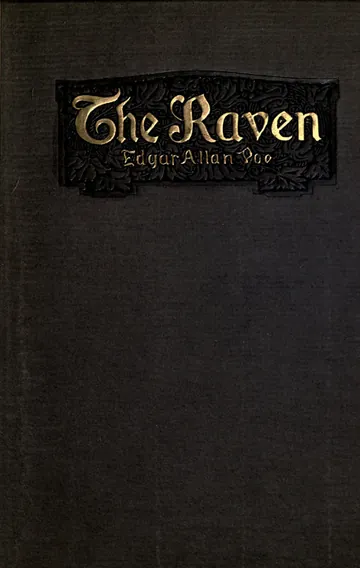 The Raven, and The Philosophy of Composition by Edgar Allan Poe, book cover