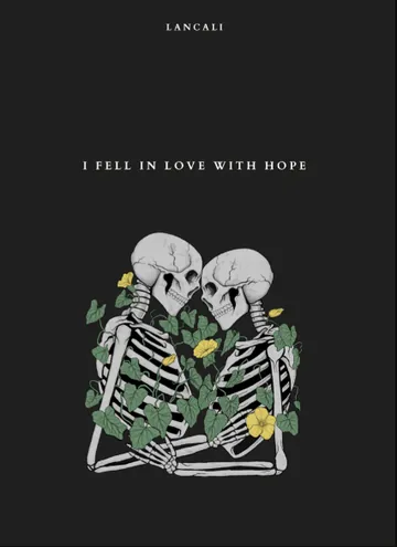 I Fell in Love with Hope by Lancali, book cover
