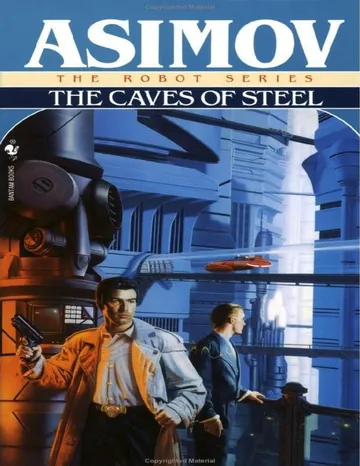 The Caves of Steel by Isaac Asimov, book cover