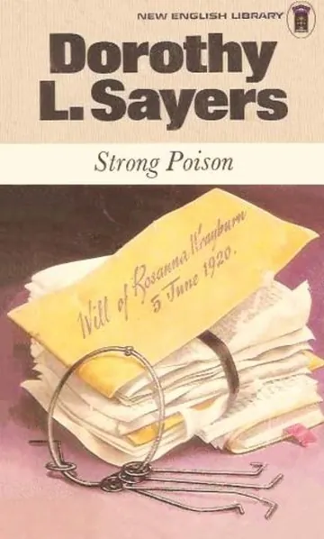 Strong Poison by Dorothy L. Sayers, book cover