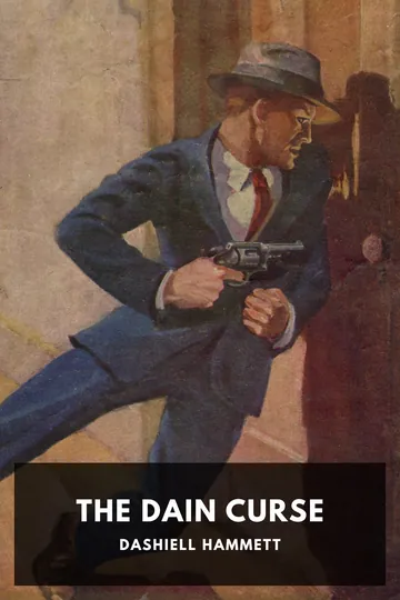 The Dain Curse by Dashiell Hammett, book cover