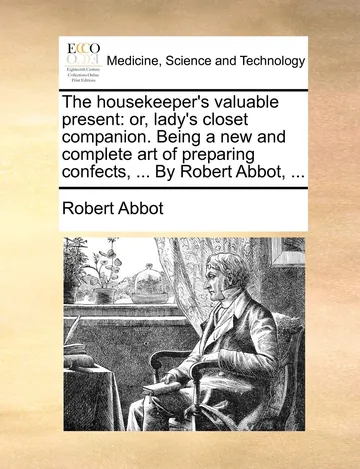 The Housekeeper's Valuable Present by Robert Abbot, book cover
