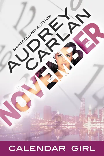 November by Audrey Carlan, book cover