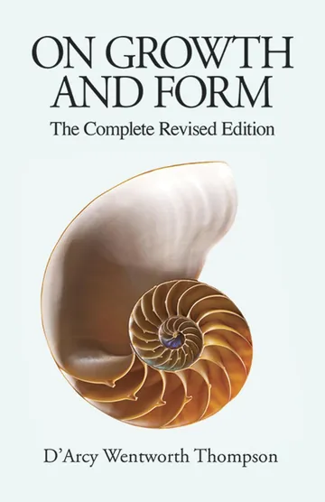 On Growth and Form by D'Arcy Wentworth Thompson, book cover
