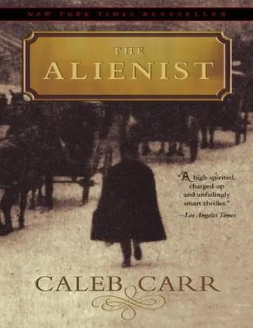 The Alienist by Caleb Carr, book cover