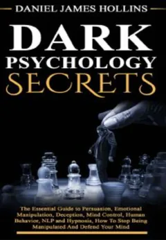 Dark Psychology Secrets by Daniel James Hollins, book cover
