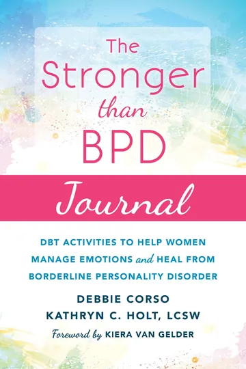 The Stronger Than BPD Journal by Debbie Corso, book cover