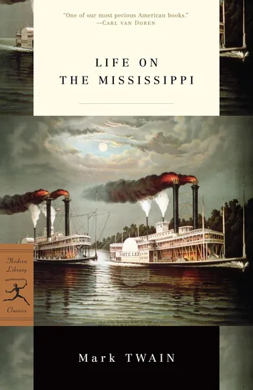 Life on the Mississippi by Mark Twain, book cover