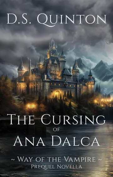 The Cursing of Ana Dalca by D.S. Quinton, book cover