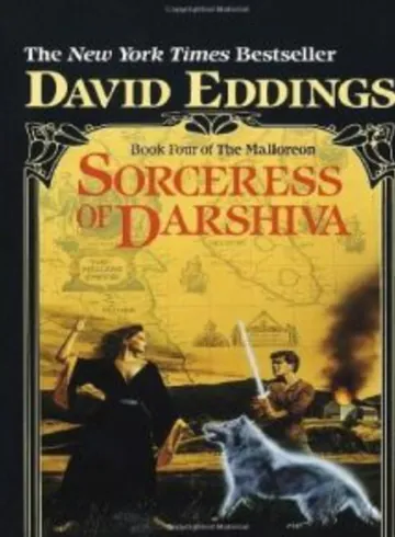 Sorceress of Darshiva by David Eddings, book cover