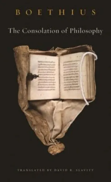 The Consolation of Philosophy by Boethius, book cover