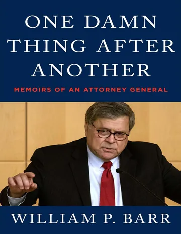 One Damn Thing After Another by William P. Barr, book cover