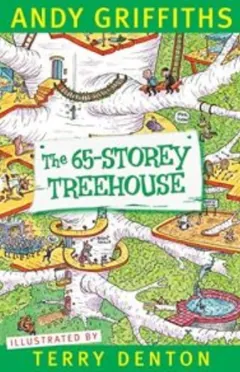 The 65-Storey Treehouse by Andy Griffiths, book cover