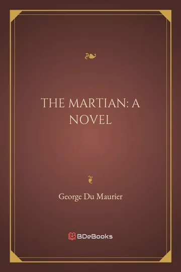 The Martian: A Novel by George Du Maurier, book cover
