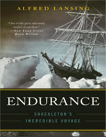 Endurance: Shackleton's Incredible Voyage by Alfred Lansing, book cover