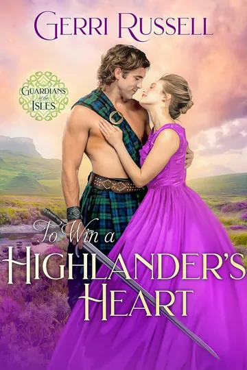 To Win a Highlander's Heart by Gerri Russell, book cover