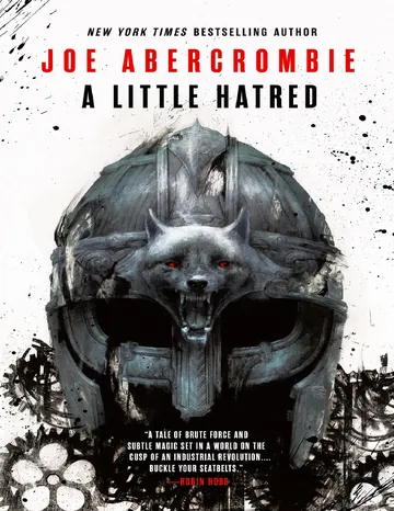 A Little Hatred by Joe Abercrombie, book cover