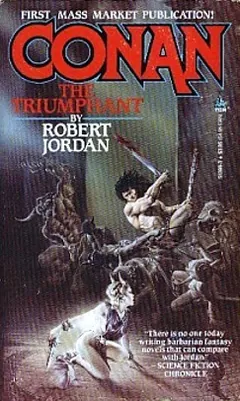 Conan the Triumphant by Robert Jordan, book cover