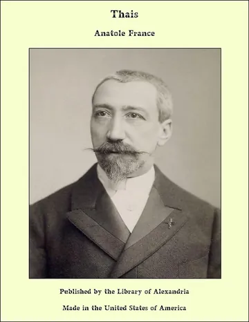 Thais by Anatole France, book cover