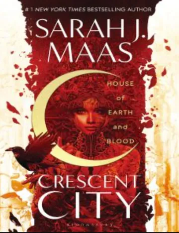 House of Earth and Blood by Sarah J. Maas, book cover