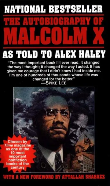 The Autobiography of Malcolm X by Malcolm X, book cover