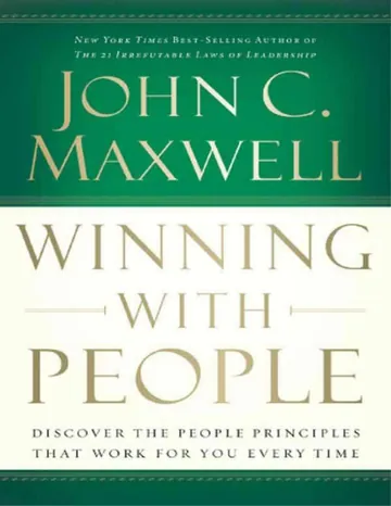Winning With People by John C. Maxwell, book cover
