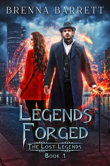 Legends Forged by Brenna Barrett, book cover