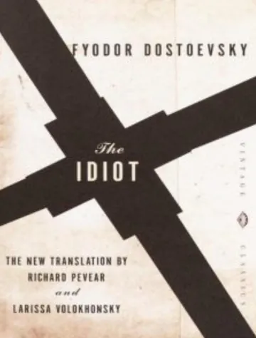 The Idiot by Fyodor Dostoevsky, book cover