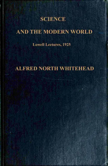 Science and the Modern World by Alfred North Whitehead, book cover