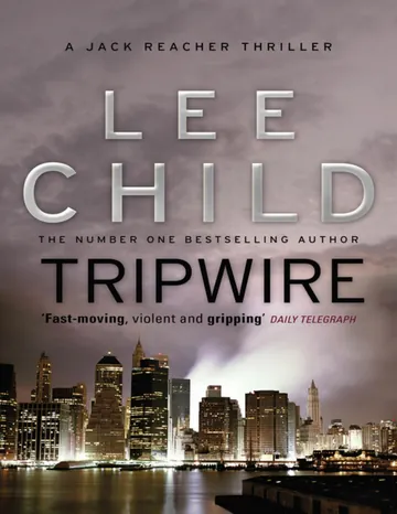 Tripwire by Lee Child, book cover