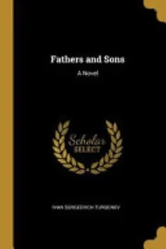 Fathers and Sons by Ivan Turgenev, book cover