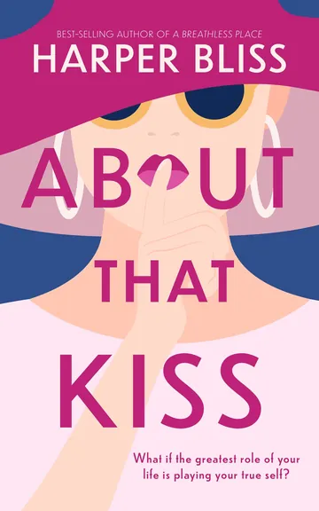 About That Kiss by Harper Bliss, book cover