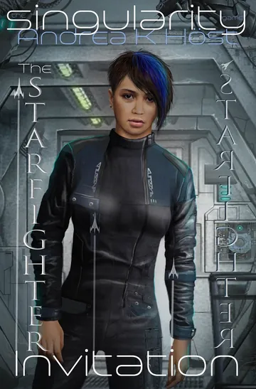 The Starfighter Invitation by Andrea K Höst, book cover
