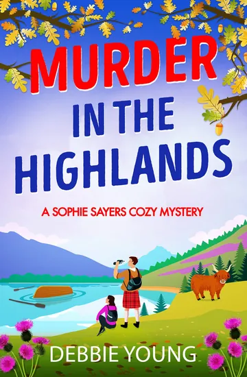 Murder in the Highlands by Debbie Young, book cover