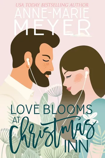 Love Blooms at Christmas Inn by Anne-Marie Meyer, book cover