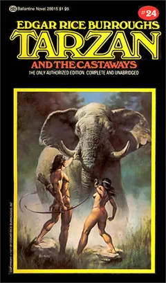 Tarzan and the Castaways by Edgar Rice Burroughs, book cover