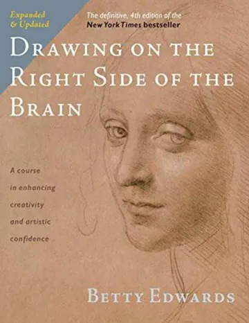 Drawing on the Right Side of the Brain Workbook by Betty Edwards, book cover