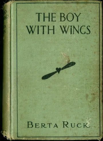 The Boy with Wings by Berta Ruck, book cover