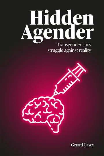 Hidden Agender by Gerard Casey, book cover