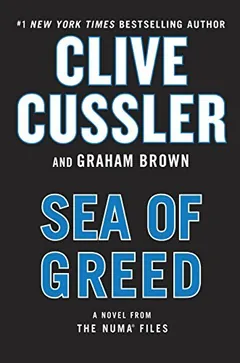 Sea of Greed by Clive Cussler, book cover