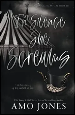 In Silence She Screams by Amo Jones, book cover