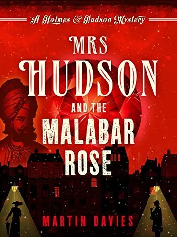 Mrs Hudson and the Malabar Rose by Martin Davies, book cover
